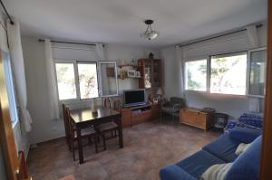 TV a/nebo společenská místnost v ubytování 60 Carrer Tomàs Breton