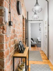 Posteľ alebo postele v izbe v ubytovaní Apartament Dwa Lwy Gdańsk Stare Miasto