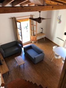 Ein Sitzbereich in der Unterkunft Cozy en Blanch. Center