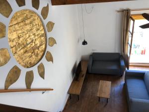 Ein Sitzbereich in der Unterkunft Cozy en Blanch. Center
