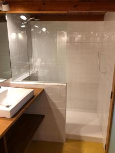 Ein Badezimmer in der Unterkunft Cozy en Blanch. Center