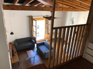 Ein Sitzbereich in der Unterkunft Cozy en Blanch. Center