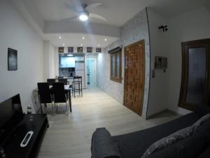 Posezení v ubytování Apartamento Toledo San Justo