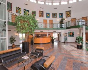 The lobby or reception area at Trip Inn Hotel Dasing-Augsburg