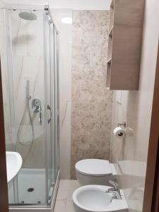 Koupelna v ubytování Hotel Kennedy