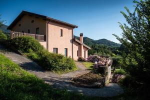 a house on the side of a hill at Agriturismo Fiore in Viggianello +18 photos