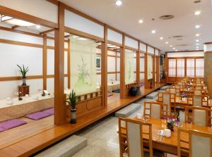 Restaurace v ubytování The K Hotel Gyeongju