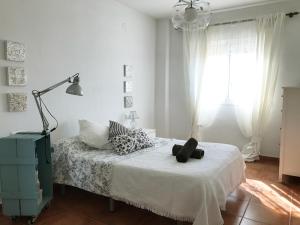Posteľ alebo postele v izbe v ubytovaní Lagunilla Rural