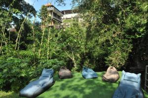 Zahrada ubytování Yuliati House Ubud