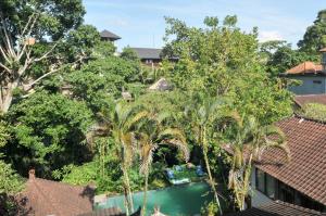 Zahrada ubytování Yuliati House Ubud