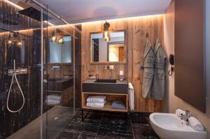Koupelna v ubytování Le Massif Hotel & Lodge Courmayeur The Leading Hotels of the World