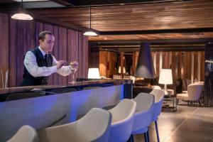 Hosté ubytování Le Massif Hotel & Lodge Courmayeur The Leading Hotels of the World + 37 fotografií