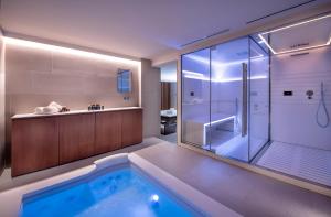 Koupelna v ubytování Le Massif Hotel & Lodge Courmayeur The Leading Hotels of the World