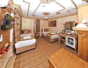 Postel nebo postele na pokoji v ubytování Glamour Classic Hotel Istanbul Sirkeci
