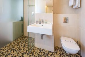 Koupelna v ubytování Mini-hotel People