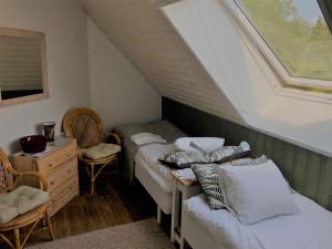 Postel nebo postele na pokoji v ubytování Stora Herrestad B&B
