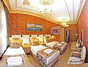 Postel nebo postele na pokoji v ubytování Glamour Classic Hotel Istanbul Sirkeci