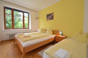 Voodi või voodid majutusasutuse Gartenapartment toas