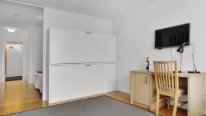 TV o dispositivi per l'intrattenimento presso Strand Hotell Borgholm