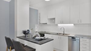 Cucina o angolo cottura di Strand Hotell Borgholm