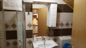 Koupelna v ubytování Apartman Marica