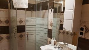 Koupelna v ubytování Apartman Marica