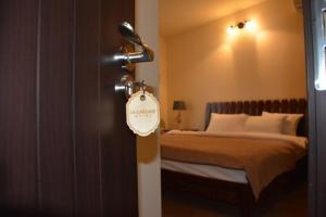 Letto o letti in una camera di Le Caucase