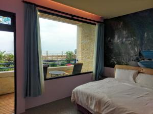 Postel nebo postele na pokoji v ubytování Ocean B&B