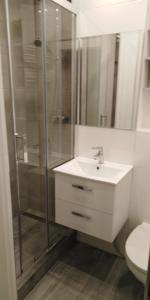 Kúpeľňa v ubytovaní Center Warsaw - Apartament Jana Pawła