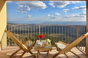 Paesaggio naturale nelle vicinanze of country house