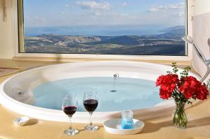 Paesaggio naturale nelle vicinanze of country house