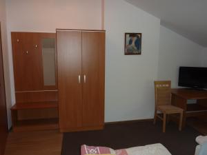 Hotelik Na Zdrowiu tesisinde bir televizyon ve/veya eğlence merkezi