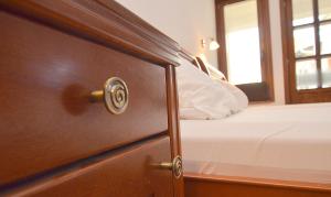 Tempat tidur dalam kamar di Mladenovic apartments