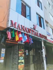Certifikát, hodnocení, plakát nebo jiný dokument vystavený v ubytování Hotel Manantial No,002