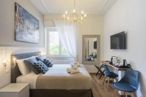 Trastevere Gallery Suites電視和／或娛樂中心