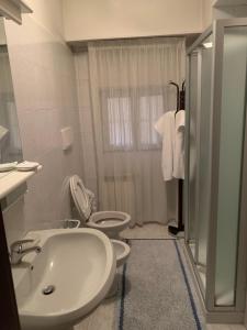 Koupelna v ubytování HOTEL ELENA