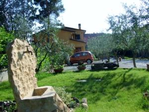 Zahrada ubytování Residenza Cieloterra