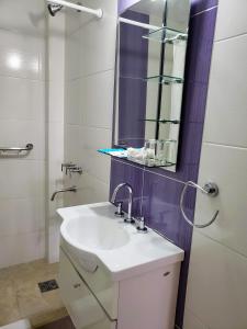 Phòng tắm tại Hotel Continental