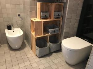 Koupelna v ubytování Quattrozerotre + 21 fotografií