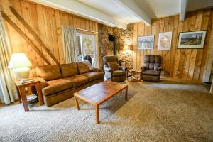 a living room with a couch and chairs and a table at Columbine North Star Condo: Close To Everything in Breckenridge
