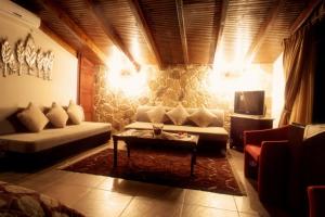 Posezení v ubytování Militsa Guesthouse