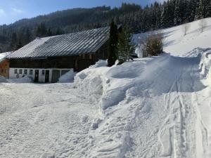 Hinteregghof v zimě