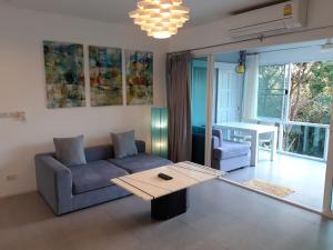 Istumisnurk majutusasutuses Padel Phangan Suite
