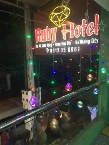 Certificato, attestato, insegna o altro documento esposto da Ruby Hostel Hà Giang