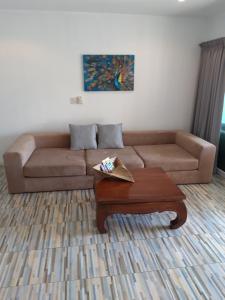 Istumisnurk majutusasutuses Padel Phangan Suite