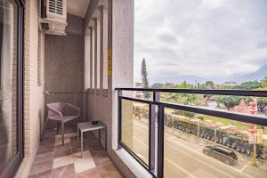 Balkon oz. terasa v nastanitvi Rhino Guest House