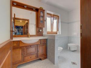 Koupelna v ubytování Family Apartment Rihter