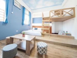 Posezení v ubytování D.C. Inn