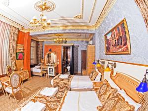 Posezení v ubytování Glamour Classic Hotel Istanbul Sirkeci