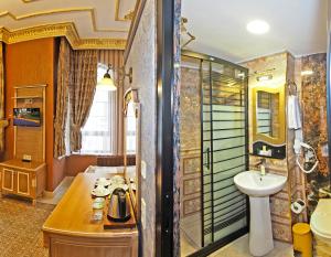 Koupelna v ubytování Glamour Classic Hotel Istanbul Sirkeci